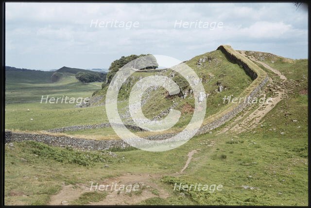 Cuddy's Crags, Hadrian's Wall, Bardon Mill, Northumberland, 1979. Creator: Dorothy Chapman.