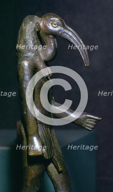 Egyptian statuette of Thoth, 7th century BC Artist: Unknown