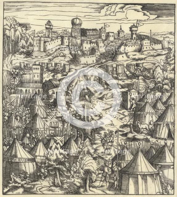 The Battle of Padua. Creator: Hans Burgkmair, the Elder.