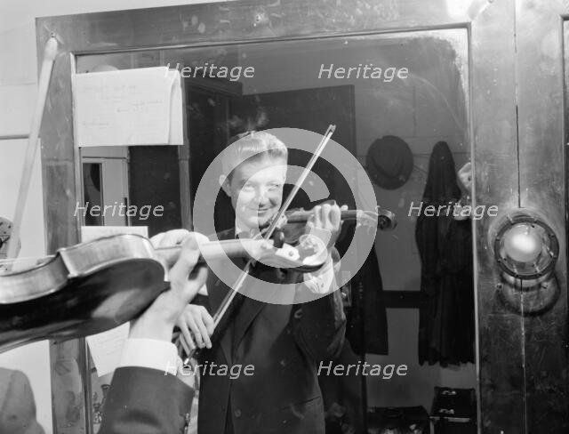 Portrait of Johnny Long, New York, N.Y., ca. June 1947. Creator: William Paul Gottlieb.