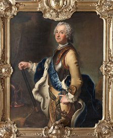 Portrait of Adolph Frederick (1710-1771), Crown Prince of Sweden. Artist: Pesne, Antoine (1683-1757)