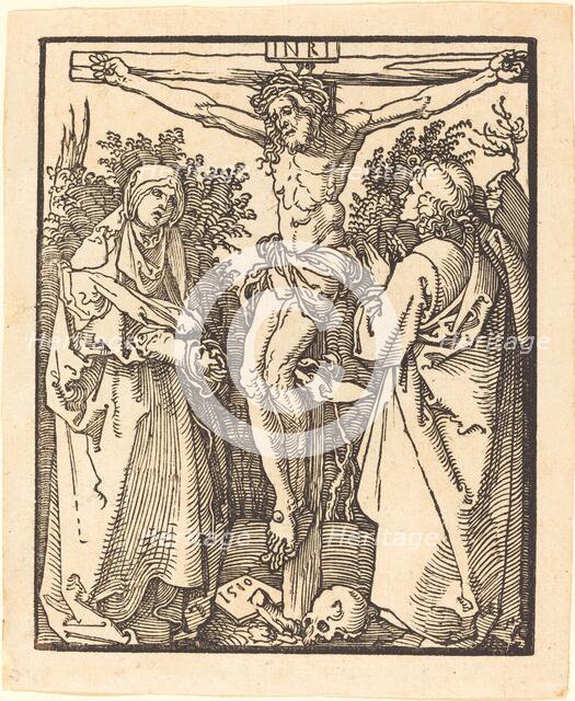 Christ on the Cross with Mary and Saint John, 1510. Creator: Albrecht Durer.