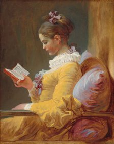 Young Girl Reading, c. 1769. Creator: Jean-Honore Fragonard.