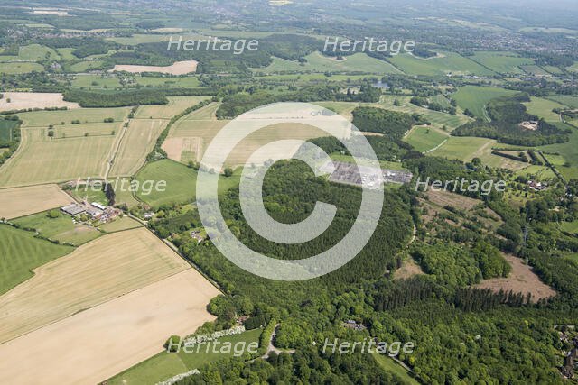 The landscape park and woodland around Shardeloes, Amersham, Buckinghamshire, 2018. Creator: Historic England.