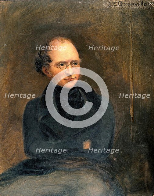 Augustus Bozzi Granville (1783-1872), physician, accoucheur, hydropath and writer. Creator: Alexander Craig.