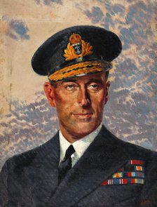 Admiral Lord Louis Mountbatten, 1943. Creators: Central Office of Information, William Little.