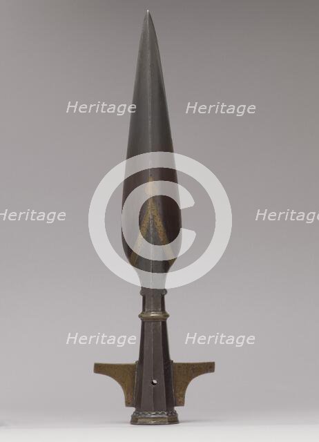 Head of a Hunting Spear, German or Austrian, 1425-50. Creator: Unknown.