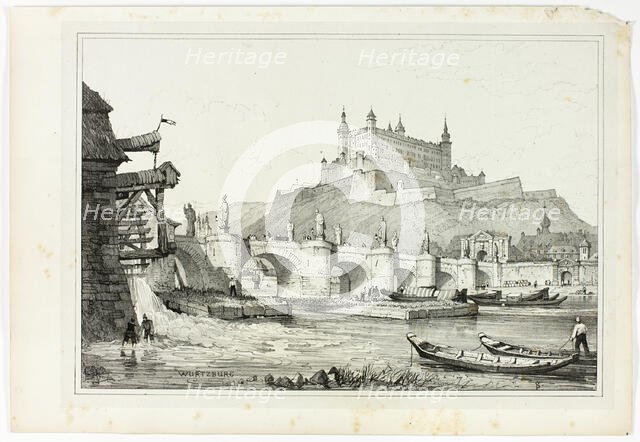 Wurtzburg, 1833. Creator: Samuel Prout.