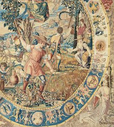 July, from The Medallion Months, Brussels, before 1528.  Creator: Unknown.