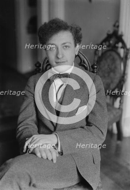 Jascha Heifetz, 1917. Creator: Bain News Service.