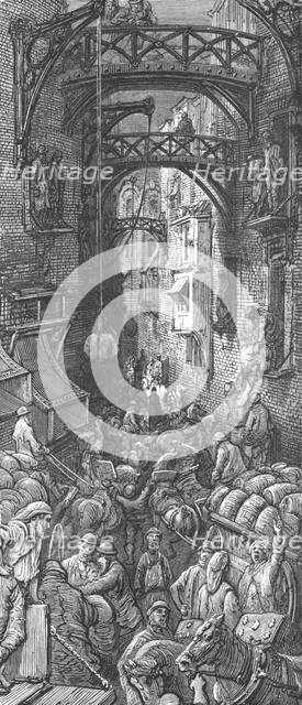 'The Tide of Business in the City', 1872.  Creator: Gustave Doré.