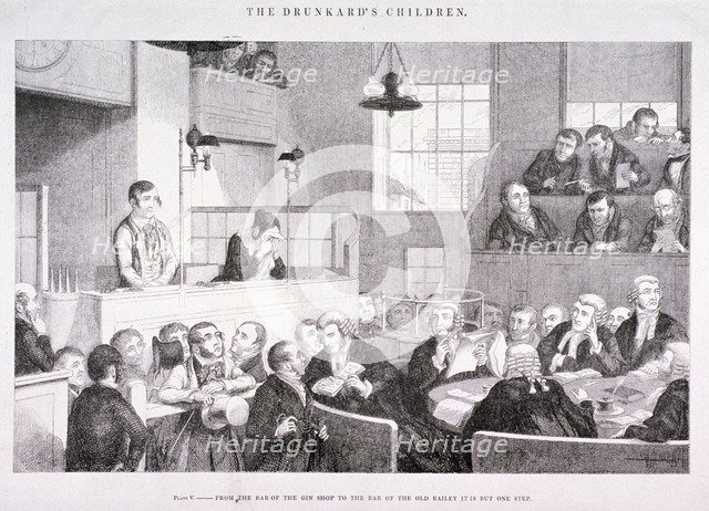 'The Drunkard's Children', c1847. Artist: George Cruikshank