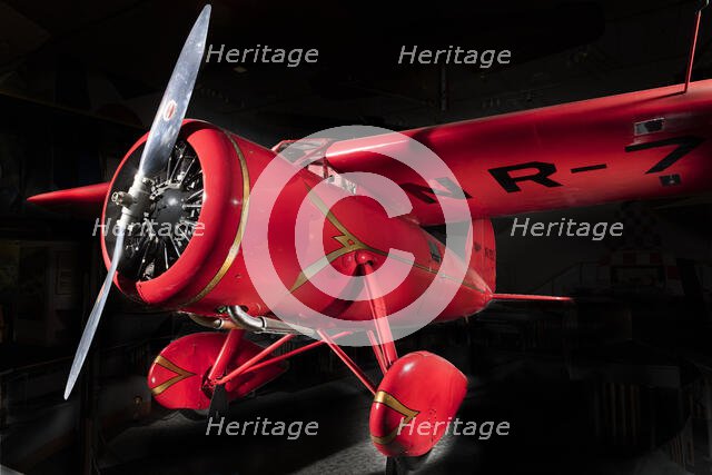 Lockheed Vega 5B flown by Amelia Earhart, 1927-1929. Creator: Lockheed Aircraft Corporation.