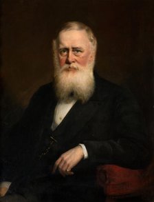 Portrait of Thomas Phillips, 1871. Creator: James Edgell Collins.