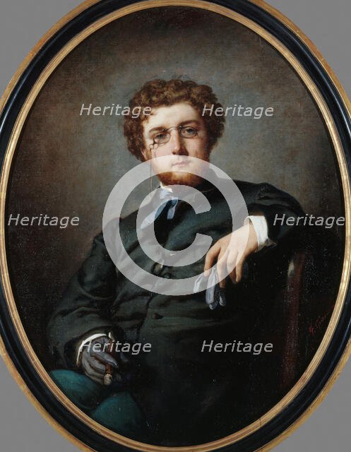 Georges Bizet (1838-1875), composer, c1865. Creator: Felix Giacomotti.