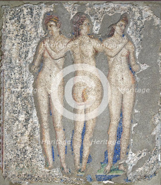 The Three Graces, 1st century. Creator: Classical Antiquities.