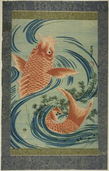 The Red Carp, c. 1804/18. Creator: Utagawa Toyokuni I.