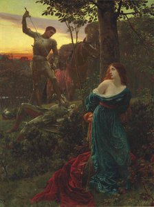 Chivalry, 1885. Creator: Dicksee, Sir Frank (1853-1928).