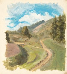 Fork in the road, 1850-1900. Creator: Jan Nowopacký.