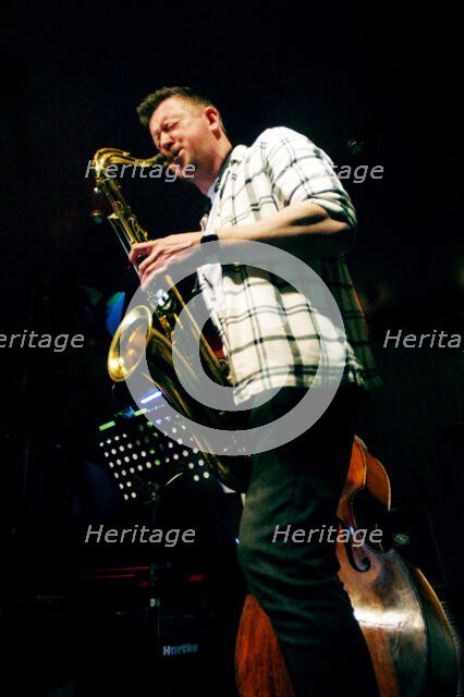 Paul Booth, Mark Edwards Qt + Imogen Ryall, , Verdict Jazz Club Brighton East Sussex, 12 Feb 2023. Creator: Brian O'Connor.