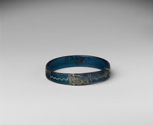 Bracelet with Birds and Geometric Patterns, Byzantine, 1100-1400. Creator: Unknown.