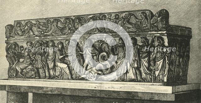 'Roman Sarcophagus', 1890.   Creator: Unknown.