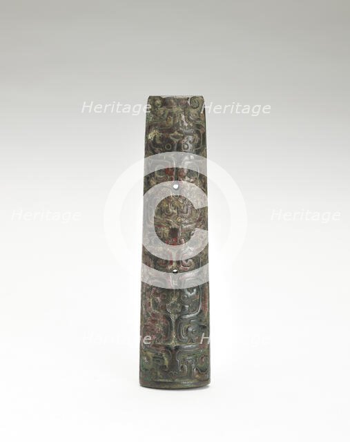 Knife handle, Zhou dynasty, ca. 1050-221 BCE. Creator: Unknown.