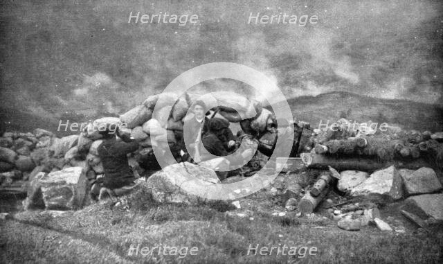 ''La prise du Braunkopf; le soir, le Braunkopf est a nos', 1915. Creator: Unknown.