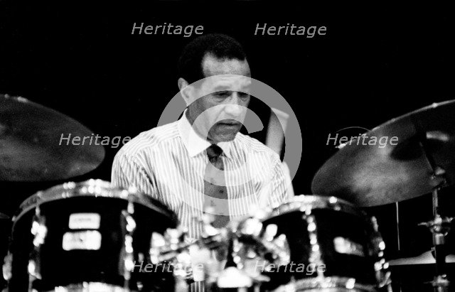 Max Roach, Royal Festival Hall, London, 1989. Artist: Brian O'Connor.