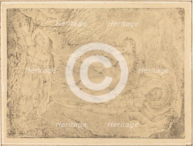 The Chaining of Orc, 1812. Creator: William Blake.