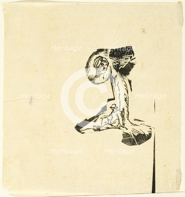 Sketches, after 1863. Creator: Jean Francois Millet.