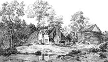 View of the residence of Elwood, friend of John Milton, at Chalfont St Giles, Buckinghamshire, 1840.Artist: Robert Blemmell Schnebbelie