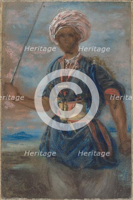 A Turk, 1815/1817. Creator: Jules-Robert Auguste.