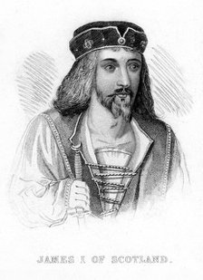 James I of Scotland. Artist: Unknown