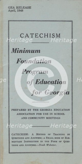 Catechism, 1948. Creator: Unknown.