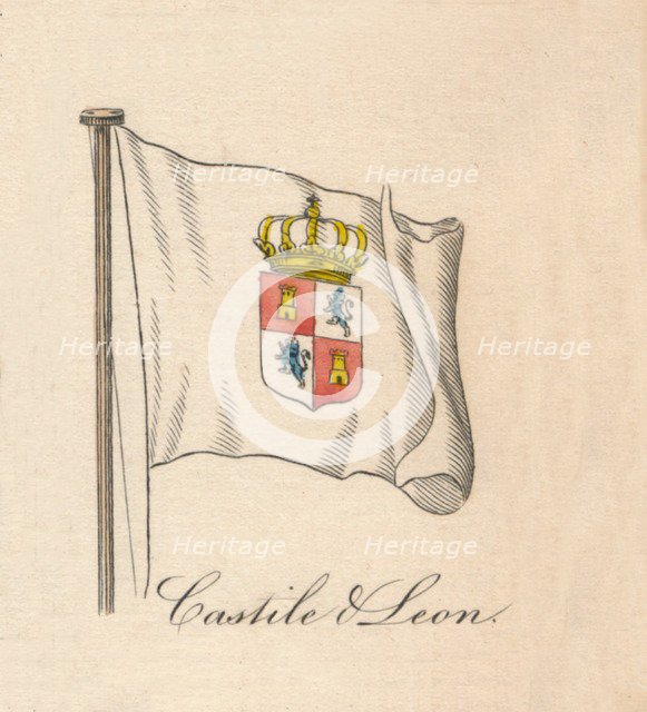 'Castile & Leon', 1838. Artist: Unknown.