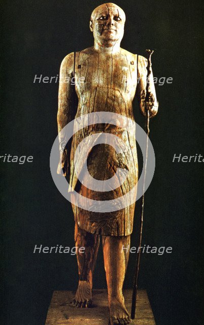 Figurine Statue, Egypt, 5th Dynasty. Artist: Unknown