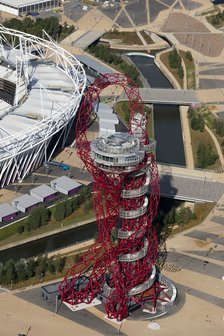 Orbit Tower, Queen Elizabeth Olympic Park, London, 2012. Artist: Damian Grady.
