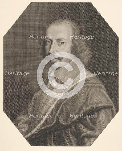 Cardinal Jules Mazarin, 1656. Creator: Robert Nanteuil.