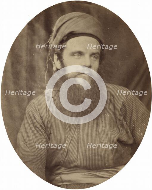 William Holman Hunt, 1864. Creator: Julia Margaret Cameron.