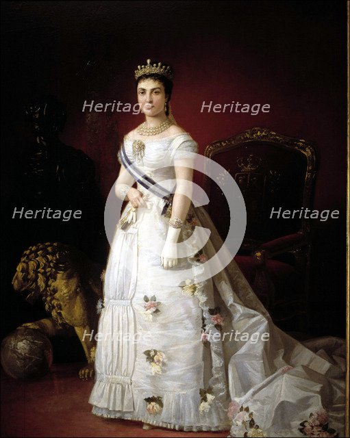 Maria de las Mercedes Orleans (1860-1878), wife of Alphonse XII.