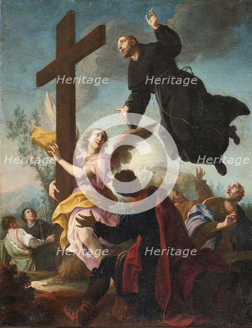 Saint Joseph of Cupertino in Ecstasy, First half of the 18th cent.. Creator: Cignaroli, Giambettino (1706-1770).