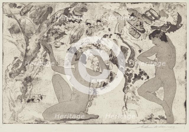 Angled Beauty, 1918. Creator: Arthur Davies.