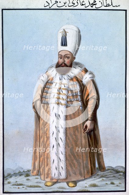 Mehmed III, Ottoman Emperor, (1808). Artist: Unknown