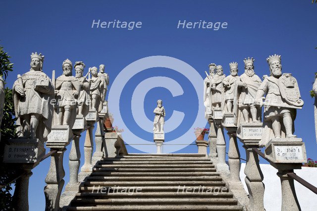Stairs of the Kings, Garden of the Episcopal Palace, Castelo Branco, Portugal, 2009.  Artist: Samuel Magal