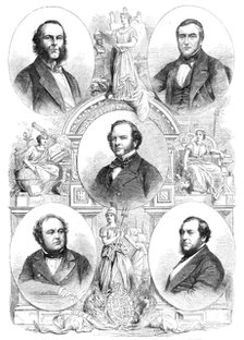 The Commissioners of the International Exhibition of 1862. Creator: M Jackson.