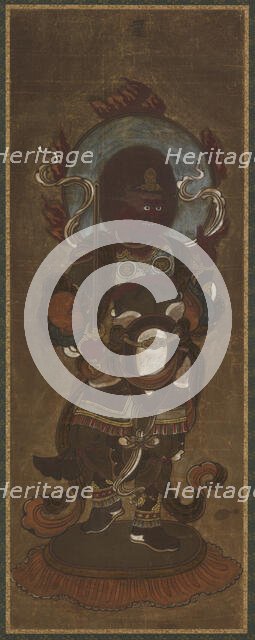 One of the twelve deva: Rasetsu-ten (Raksasa, specifically Nirrti), late 15th-early 16th century. Creator: Unknown.