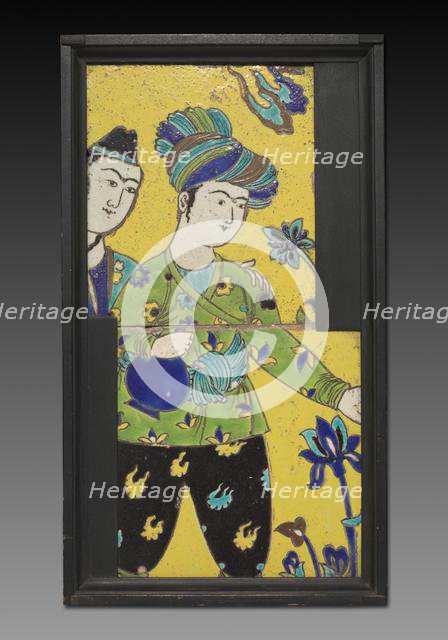 Wall Tile, 17th Century. Creator: Unknown.