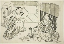 All Kinds of Household Items (Chodo zukushi), from the series "Famous Scenes from..., c. 1705/06. Creator: Okumura Masanobu.