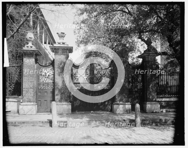 Charleston gate, Charleston, S.C., c1907. Creator: Unknown.
